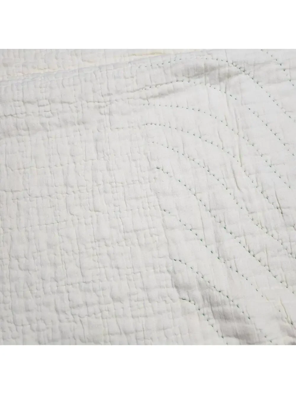 Vintage Handmade Embroidered Baby Quilt Jack and Jill Pail of Water 35 x 45 Inch